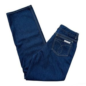Vintage 80’s Calvin Klein High Waist Straight Leg Jeans